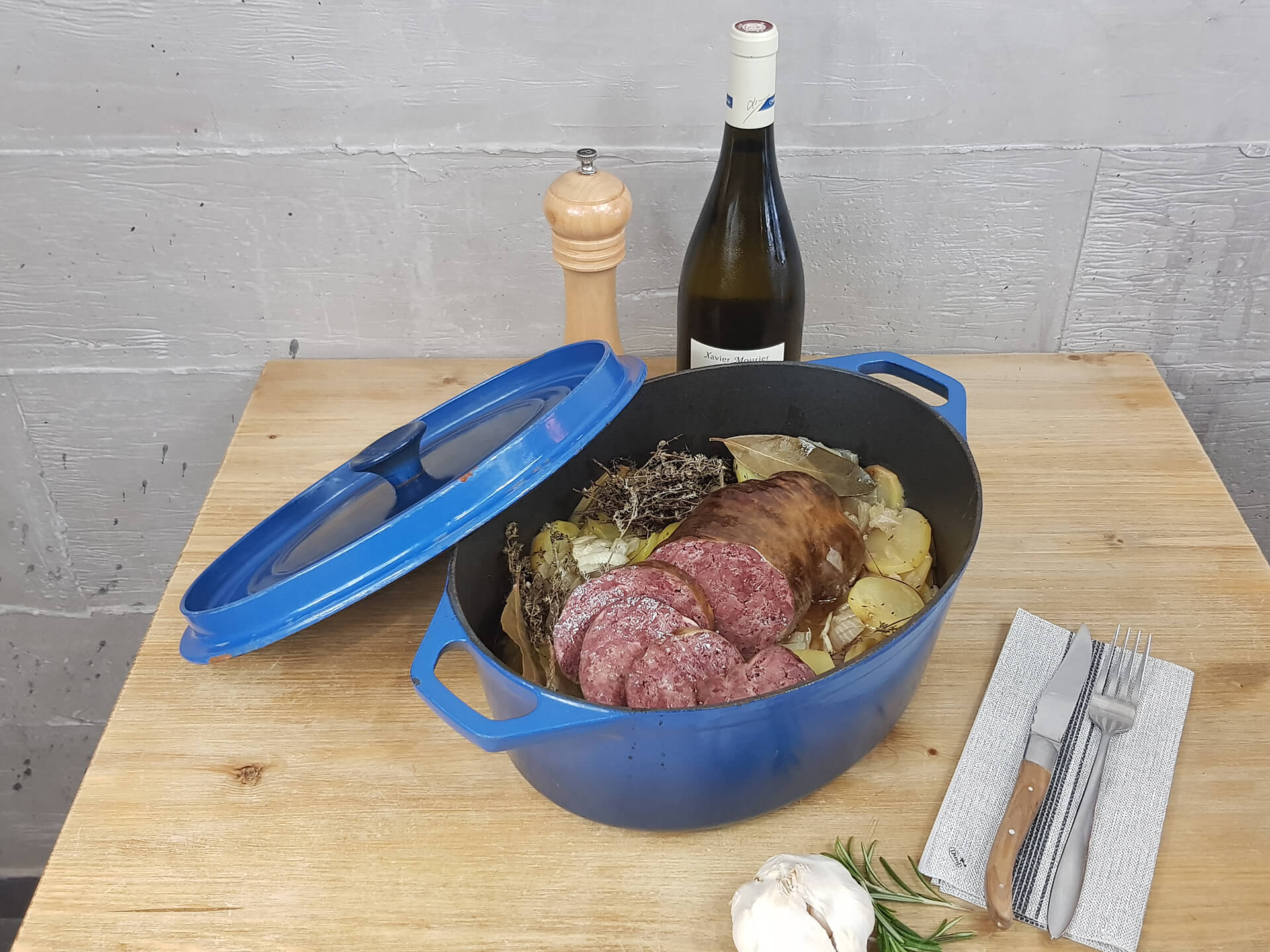 Temps De Cuisson Pour Une Andouille Crue L'Andouille gratinée au four - L'Andouille de Charlieu
